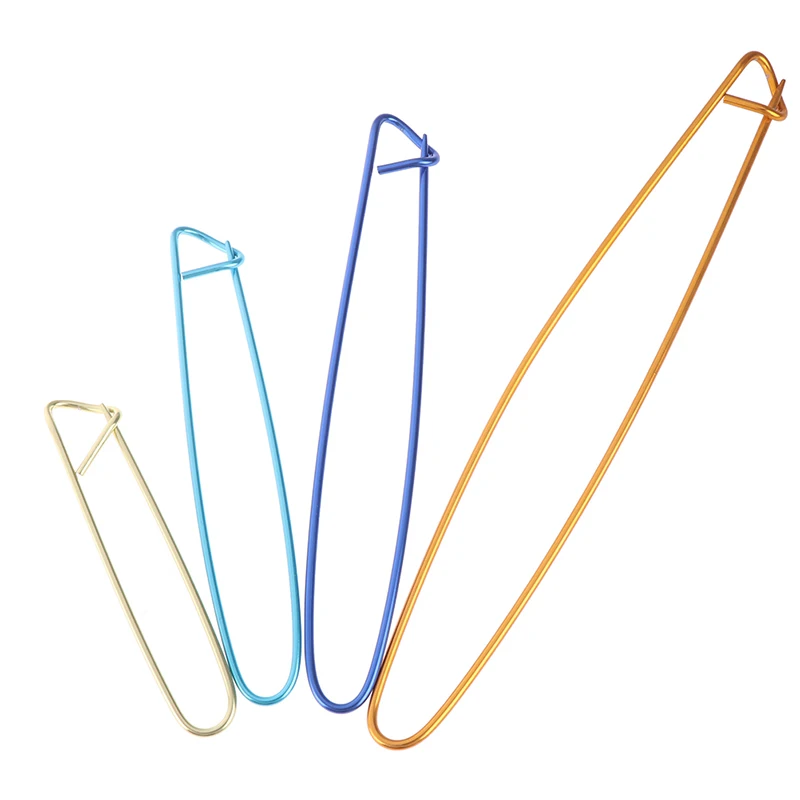 

Aluminum Steel Knit Holders Knitting Needles Markers Craft Crochet Hook Locking Stitch Seam 1Pc DIY Sewing Accessories