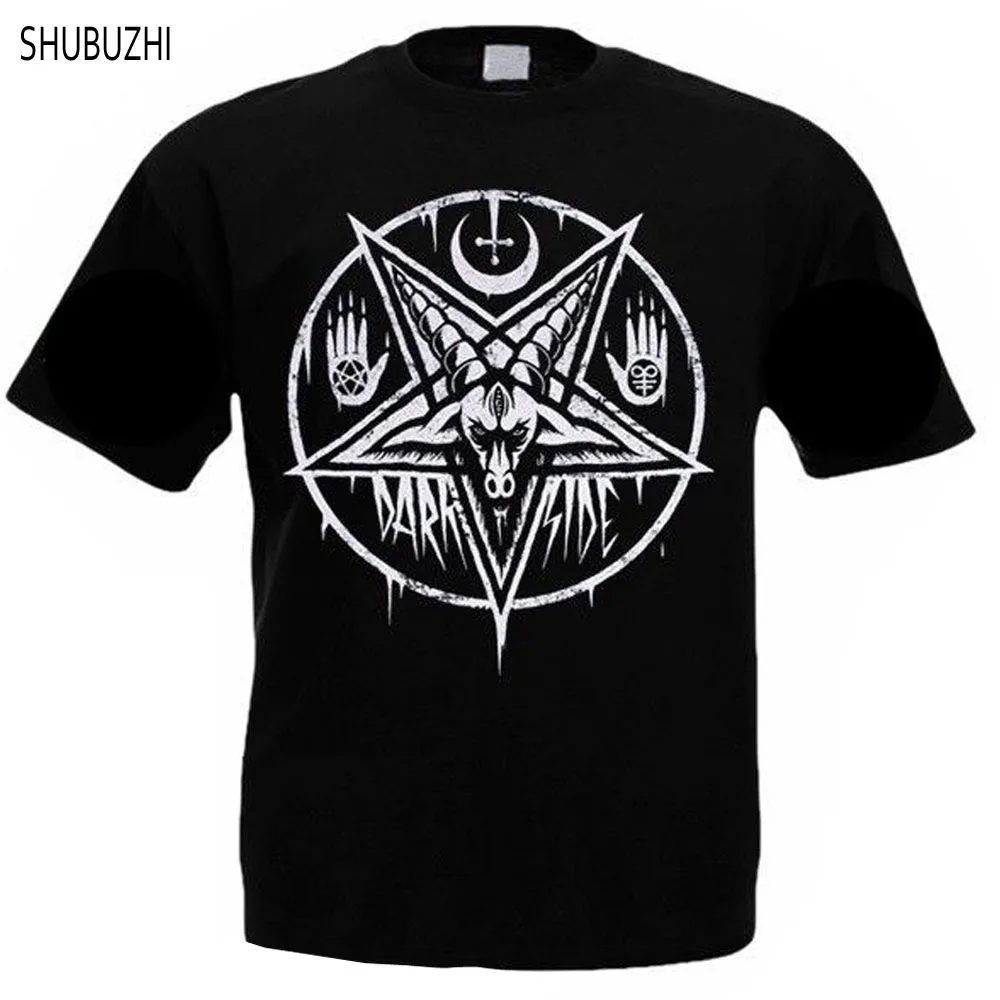 

summer plus size T-Shirt PENTAGRAM BAPHOMET Satan Swedish Music Group. A metal nation male top tees cotton tshirt sbz103