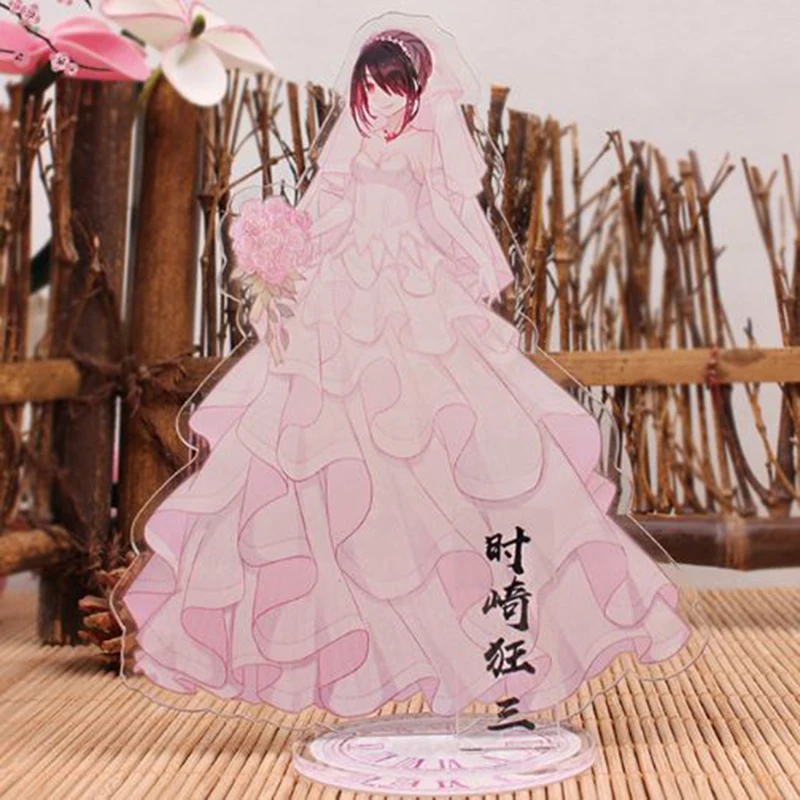 

1 Pc Lovely Anime Date A Live Acrylic Stand Model Toys Plate Holder Action Figure Pendant Ornament Toy Kids Gift