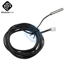 W1209 W1401 0.3m 0.5m 1m 2m 3m Waterprooff termistor ntc dokładna temperatura czujnik 10K 1% 3950 drut kabel sonda dla Arduino