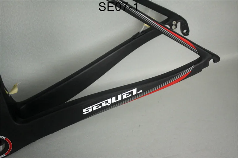 Discount 2019 Seuqel DCRF07 carbon bike road frame T800 BB30/BSA OEM color carbon bicycle frame for high people 37 Discount 2019 Seuqel DCRF07 carbon bike road frame T800 BB30/BSA OEM color carbon bicycle frame for high people 37