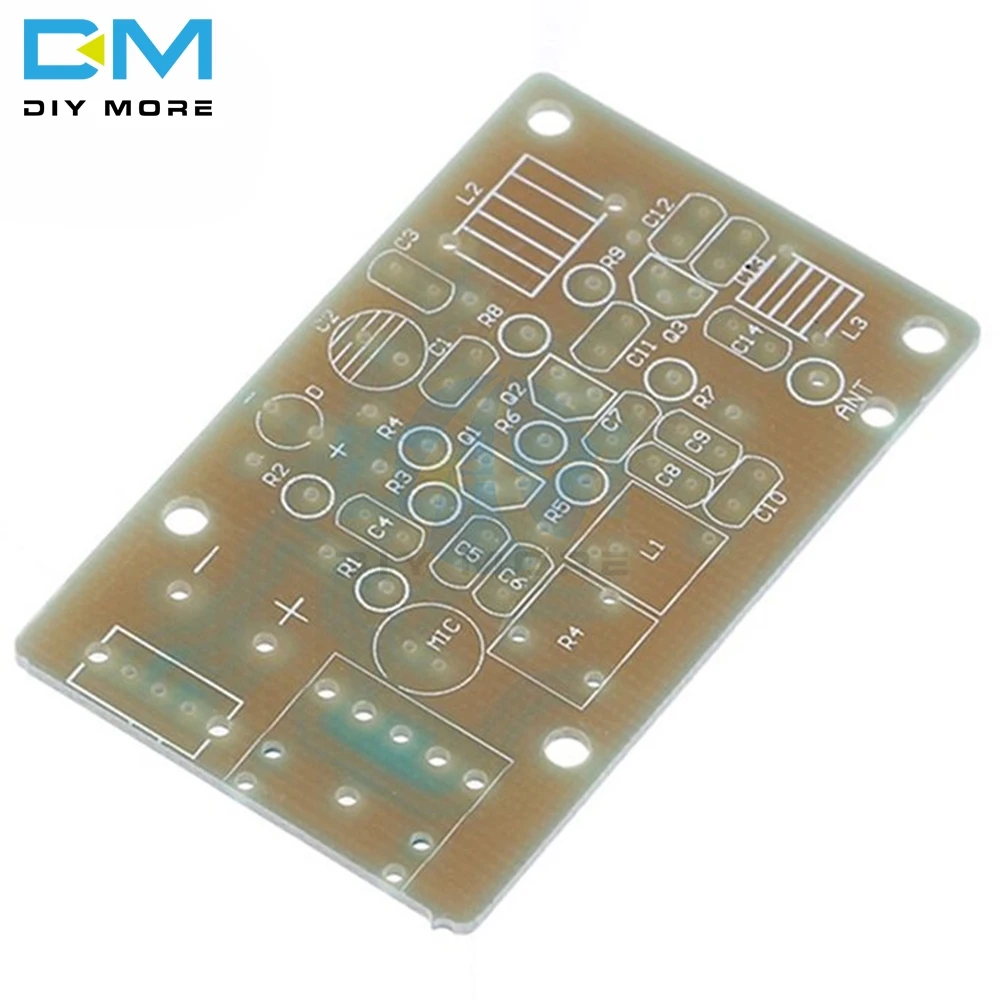 FM беспроводной микрофон набор fm-радио передатчик DIY 1,5-9 V 76-108MHz модуль 20 HZ-15 KHZ 50 OHM DIY комплект Базовая плата