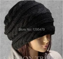 Мода теплая осень зима вязаная шапка женщины stripes Skullies Шапочки Южная Корейской версии шляпе
