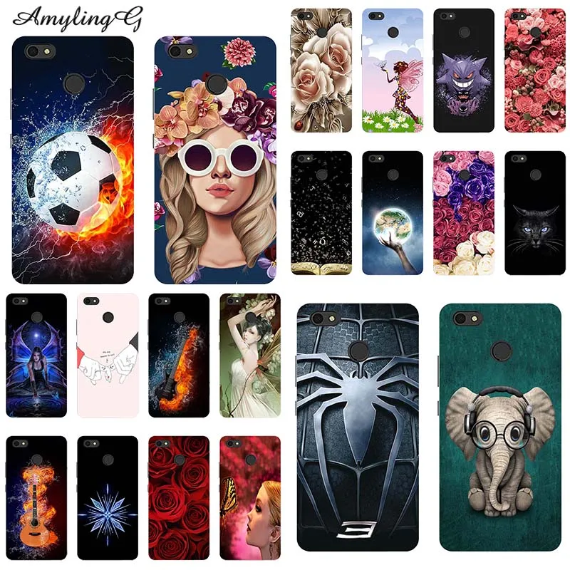 

Phone Cases For iTel A32F 5.0" Case Print Colorful Rose Wolf Cute Fashion Patterned Cover Silicone Back Shell Fundas Para