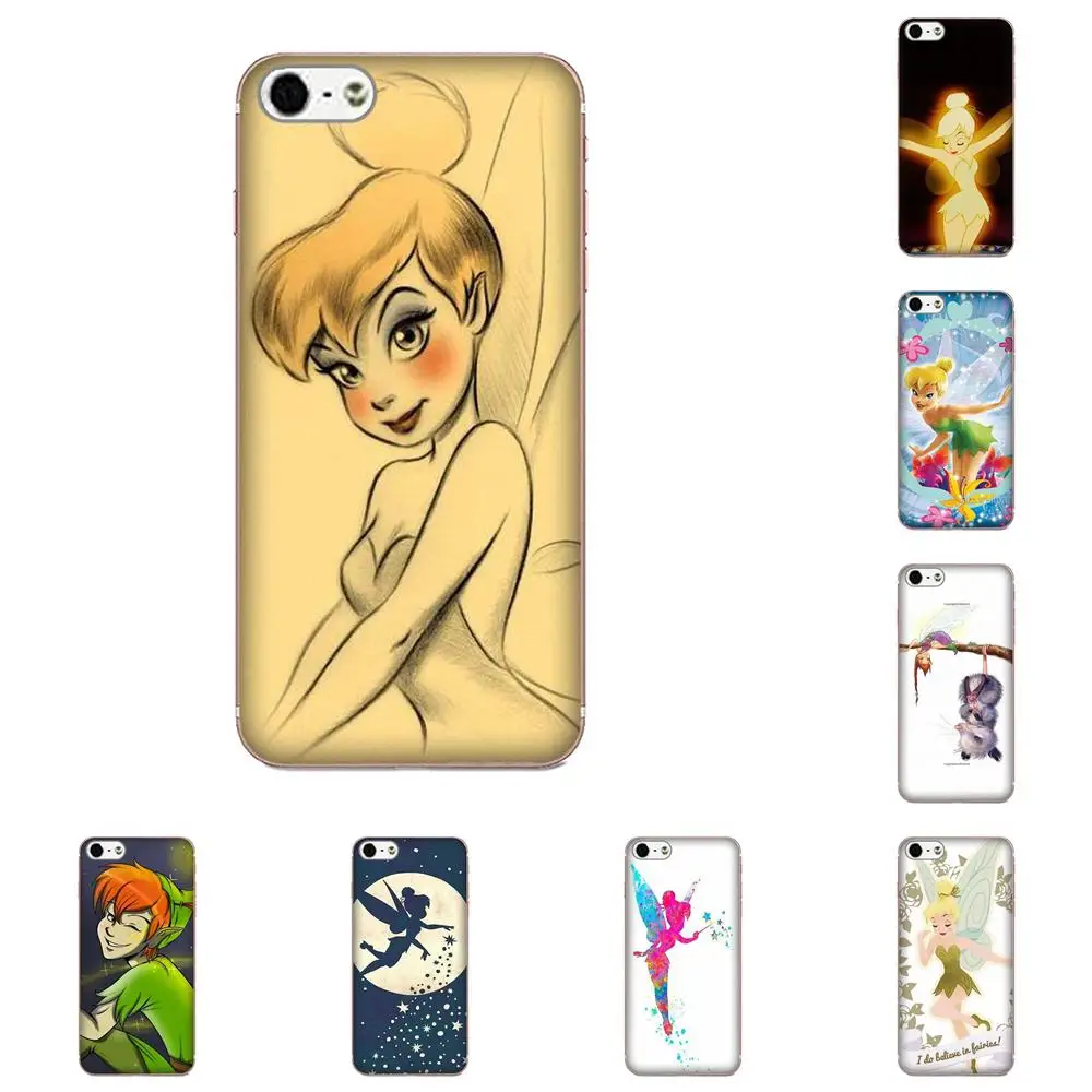 Для Apple iPhone 4 4S 5 5C 5S SE 6 6S 7 8 Plus X XS Max XR мягкая оптовая торговля Forever Young Tinkerbell Soft |