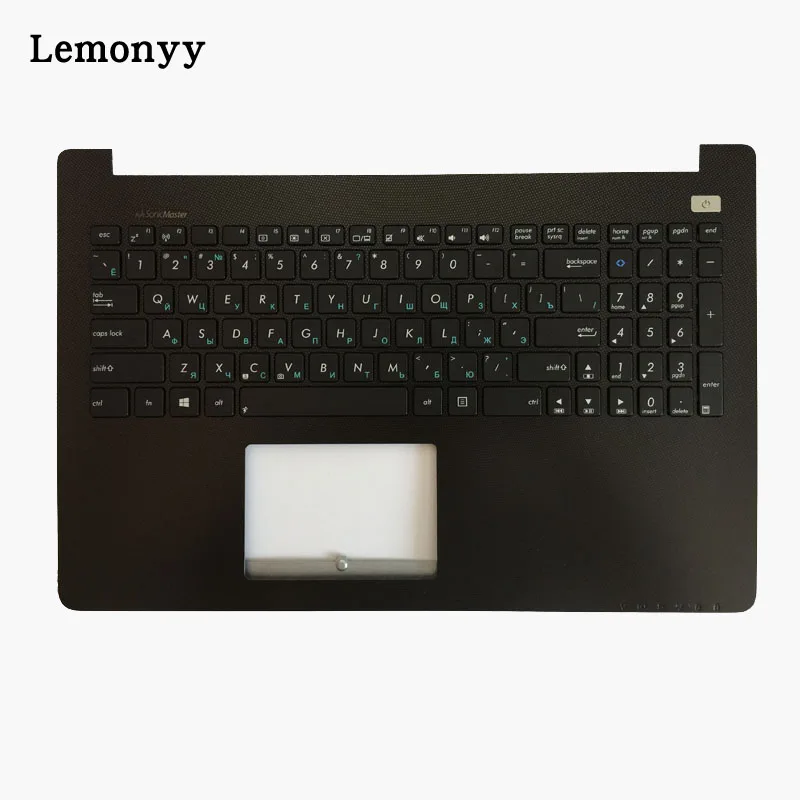 Черный Русская клавиатура для ноутбука ASUS X502 X502C X502A X502U X502EI X502X X502CA RU с верхней крышкой для рук - Цвет: Черный