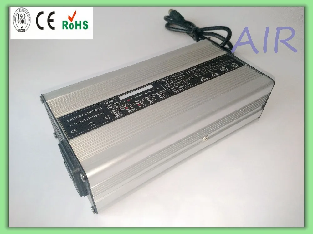 120W 36 V/37 V(42В) 2.5A Электрический велосипед Зарядное устройство для 10S литий-ионный Тип/Lipo батареи