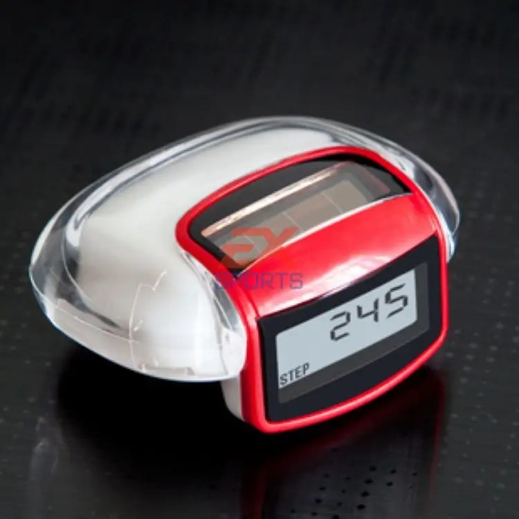 Solar Power Supply LCD Run Step Pedometer Distance Counter (8)