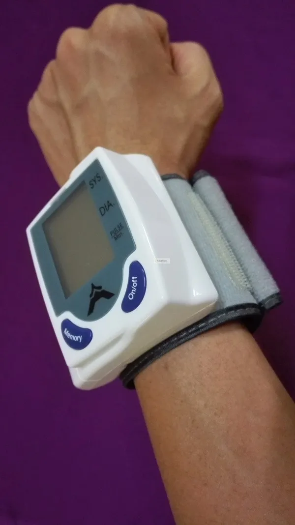1 шт. цифровой ЖК-дисплей экран персональный запястье здравоохранения тестер легко использовать пульса устройства