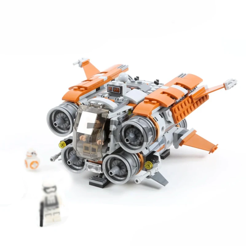 

05111 482Pcs Starwars Series Jakku Quadjumper Educational Model Building toys hobbies Blocks Bricks compatible with lego 75178