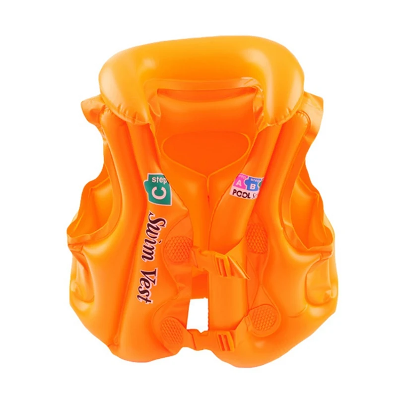 

3 Colors Summer Children Inflatable Swimming Life Jacket Buoyancy Safety Jackets Boating Drifting Lifesaving Vest Life Waistcoat