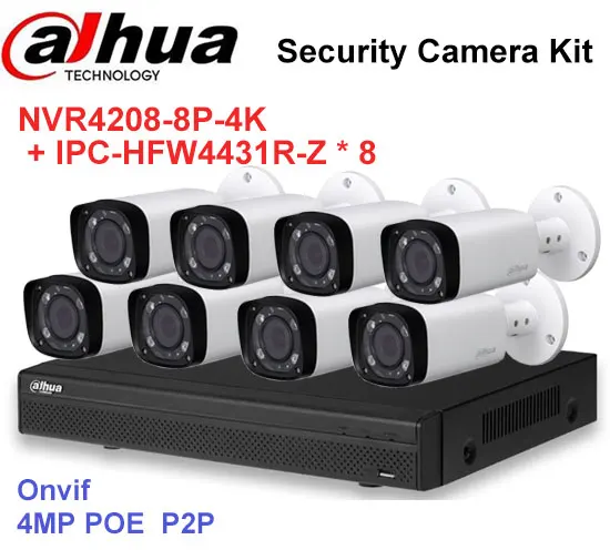 NVR4208-8P-4K+IPC-HFW4431R-Z