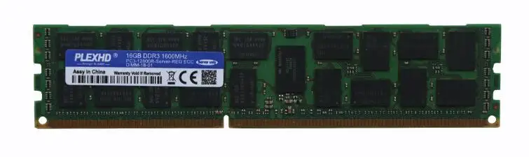 PLEXHD флеш-накопитель 16Гб 8Гб 4Гб X79 X58 2011 LGA2011 DDR3 PC3-10600R 12800R 14900R ECC REG 1866 МГц 1600 1333 МГц ПК Оперативная память сервера памяти Оперативная память