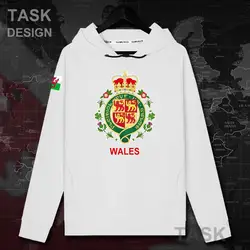 Wales Cymru Welsh WLS UK Мужская толстовка с капюшоном пуловеры толстовки Топ Мужская толстовка уличная национальная одежда спортивная одежда