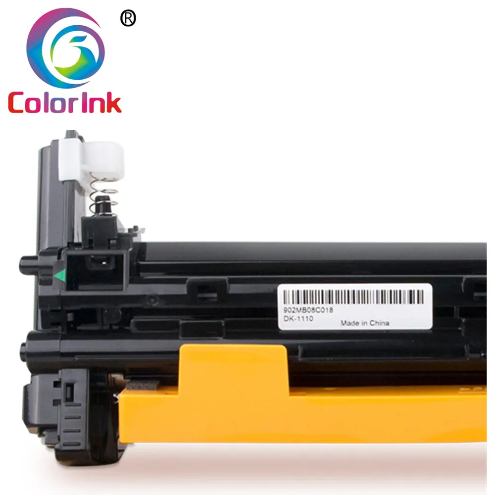 Цвет чернил DK-1110 DK1110 пьян блок Kyocera FS1020 FS1025 FS1120 FS1125 FS1220 FS1320 FS1040 FS1060 принтер картридж фотобарабана DK 1110