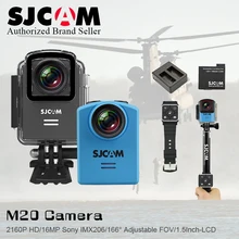 Original SJCAM M20 Wifi Gyro Mini Action Sport Camera 4K 24fps NTK96660 16MP 166 Degree Adjustable Fov 30M Waterproof DV