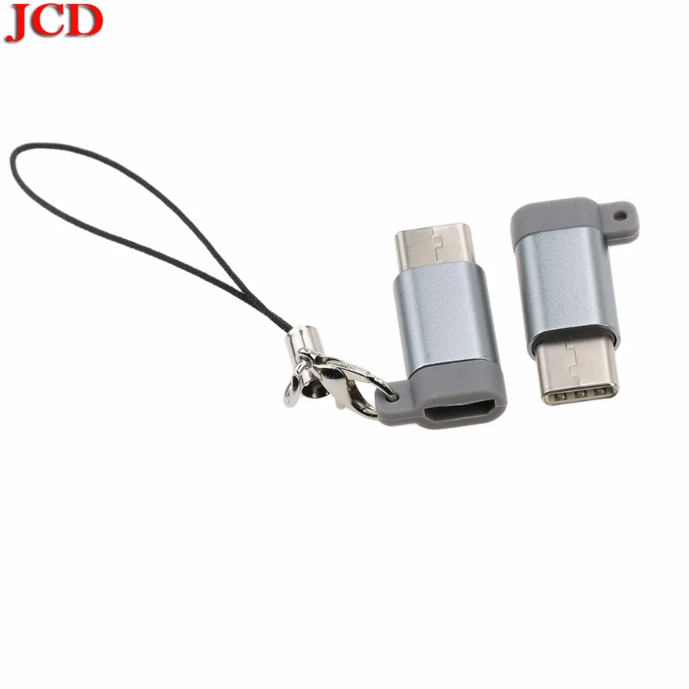 JCD USB otg для samsung Galaxy S8 S9 Plus type C OTG адаптер Micro USB для type-C конвертер type c кабель зарядного устройства для huawei P20