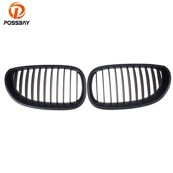 

POSSBAY Matte Black Sport Wide Kidney Grille for BMW 5-Series E60 Sedan 525xi/528i/M5 2003-2010 Car Styling Front Center Grills