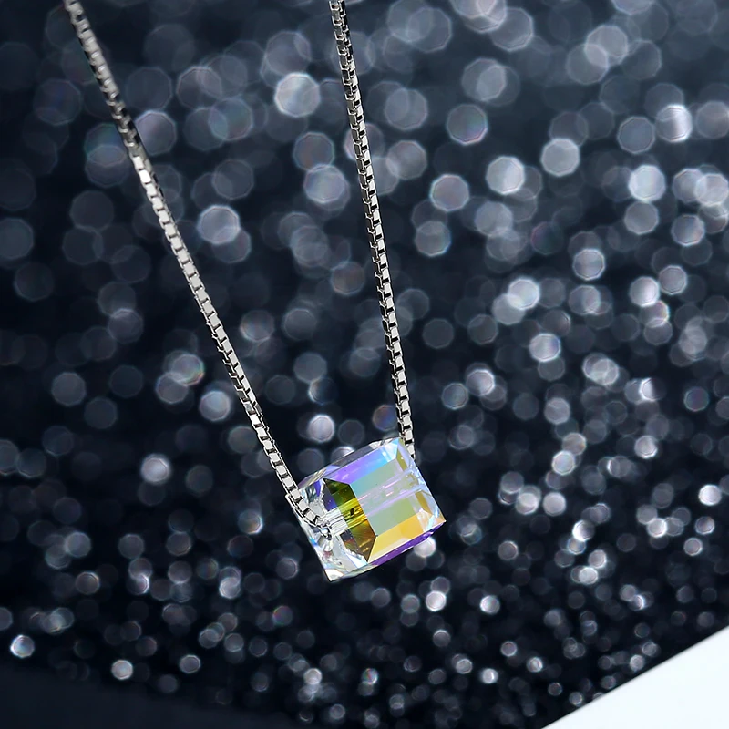 NL010 Square crystal pendant (2)