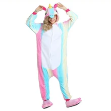 Wholesale Animal Stitch Unicorn Panda Bear Koala Pikachu Onesie Adult Unisex Cosplay Costume Pajamas Sleepwear For Men Women