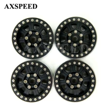 AXSPEED 1,9 гусеничные колеса сплава металлический обод колеса, фитинги 1,9 дюймов колёсные диски концентратор для 1/10 RC D90 SCX10 CC01 D110 Рок Гусеничный