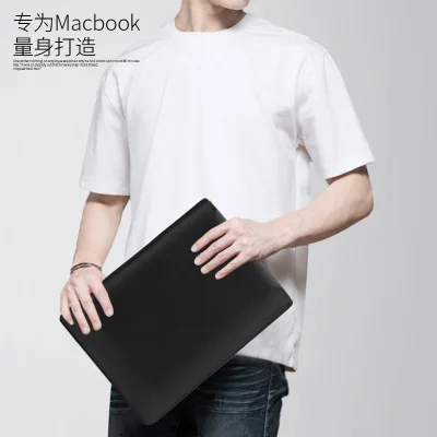 Горячая как коврик для мыши, водонепроницаемая сумка для ноутбука, чехол с 15,6 вкладышем для Macbook Air 13 Pro 11 12 15, чехол для ноутбука Xiaomi Mi 13,3 - Цвет: black