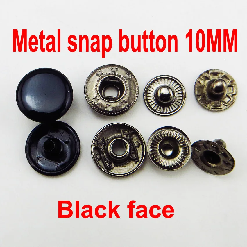 50 шт. 10 мм Металлическая сумка кнопки для пальто бренд швейная одежда аксессуары круглые брюки кнопки SNB-001