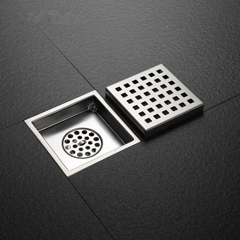 FREE SHIPPING 304 solid stainless steel 110 x 110mm square anti odor