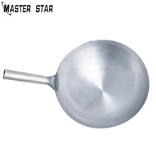 Мастер Звезда 32/34 см традиционные точные железа одной ручкой казана Плита с антипригарным покрытием железа вок для Кухня кухонная посуда