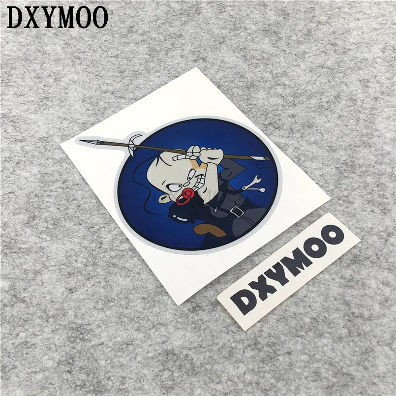 DXYMOO Car Styling Dani 26 Ninja Moto GP Stickers Auto Exterior Accessories Car Stickers for PEDROSA DANI 12.5x10.5cm