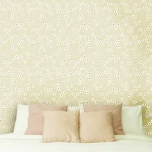 

Leaf Flower Pattern Flower Wallpaper Brick Home Decorative Self adhesive Waterproof Wall Sticker Bedroom Home Decor SA-1104