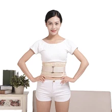 Adjustable brace Lumbar Support Lower Back Belt Brace Pain Relief Band Waist Belt Polymer support plate belt back belt posture hkjd shoulder back belt back support waist brace adjustable posture corrector pain relief orthopedic lumbar 2018 new