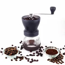 Ручная кофемолка портативный ручной Кофеварка моющийся ручной измельчитель для зерен керамический сердечник для дома и кухни