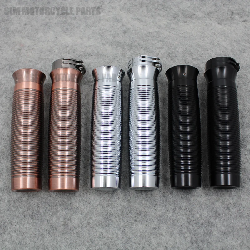 

25MM Motorcycle CNC Custom Rough Crafts Aluminum Handlebar Grips Fits For Harley Sportster XL1200 883