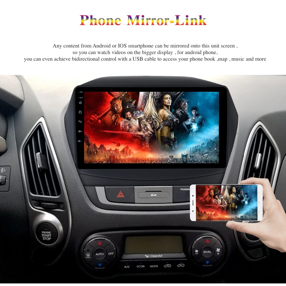 Cheap Android 9.0 Car Radio 2 Din GPS Navi for Hyundai IX35 / Tucson 2009 - 2015 PX6 DSP IPS Screen 4Gb+64Gb RDS WIFI BT HDMI output 8 Cheap Android 9.0 Car Radio 2 Din GPS Navi for Hyundai IX35 / Tucson 2009 - 2015 PX6 DSP IPS Screen 4Gb+64Gb RDS WIFI BT HDMI output 8