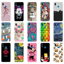 V capa de silicone para huawei nova 3 3i soft case TPU tampa Traseira do telefone para nova 3 nova 3i INE-LX2 INE-LX9 funda Coque capa bumper