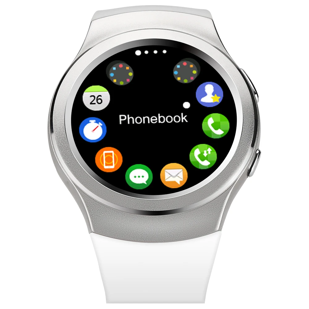 2016 Bluetooth Смарт часы G3 MTK2502 Smartwatch Телефон С Сенсорным Экраном с модой внешний вид