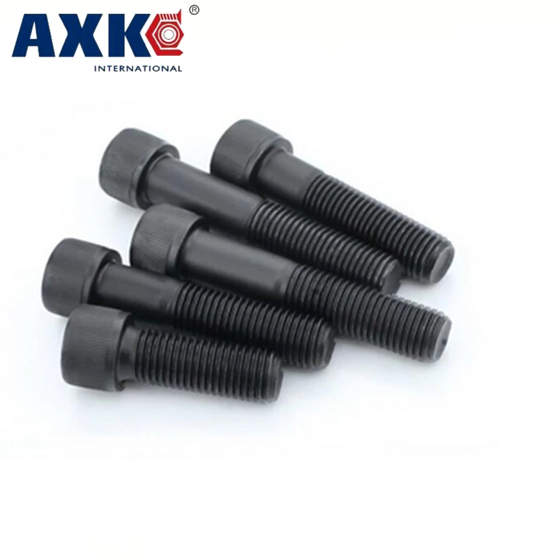 1-2Pcs M12*20-M12*200 Hex Head Cap Screws Bolts Grade 12.9 Alloy Steel