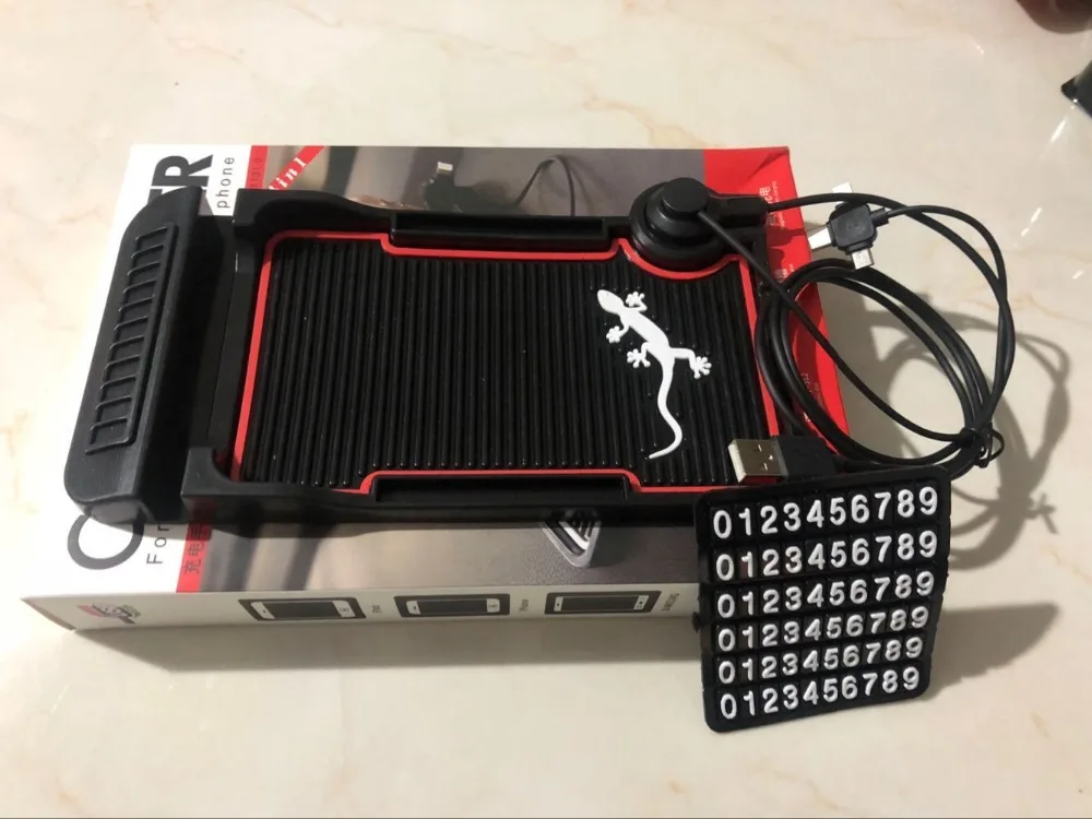 

New Car Phone USB Charger Holder Car Non-slip mat FOR volkswagen passat b5 b6 golf 4 5 6 7 vw polo mk4 citroen c4 c5 Accessories