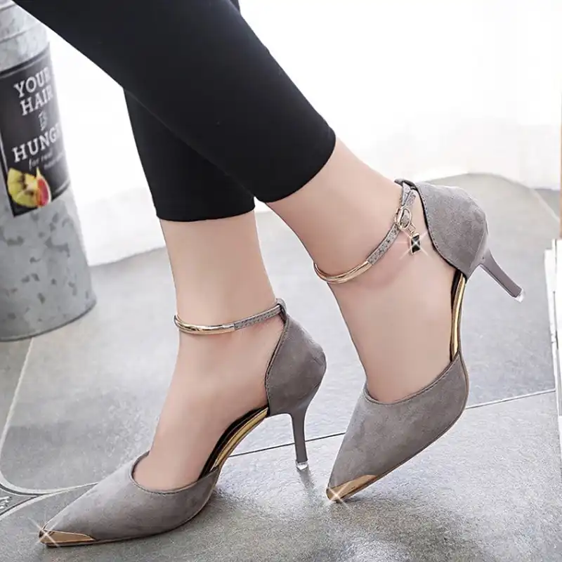 stiletto low heels