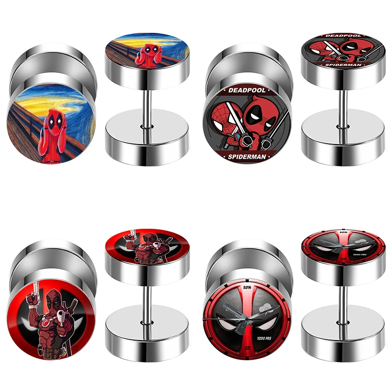 deadpool ear gauges
