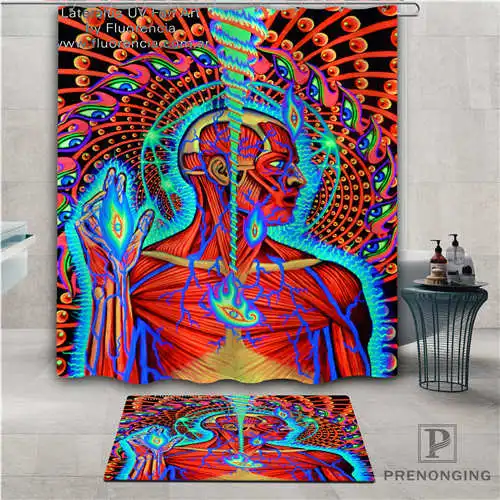 

Custom Tool-Band-Rock-Metal Waterproof Shower Curtain Doormat Home Bath Bathroom Polyester Fabric Multi Sizes#2019-01-12-189