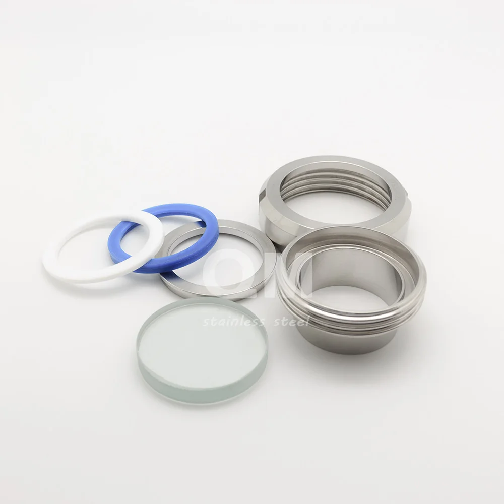 Смотровое стекло из санитарной нержавеющей стали 304 2/2 5/3/4 дюйма|sight glass|stainless steel 3042