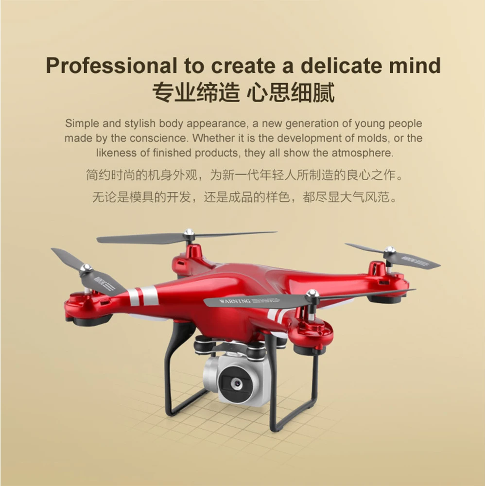 

Phoota 2.4GHz 4 Axis Gyro 0.3MP Camera FPV Drone WIFI RC Remote Control headless mode Quadcopter Helicopter Gift