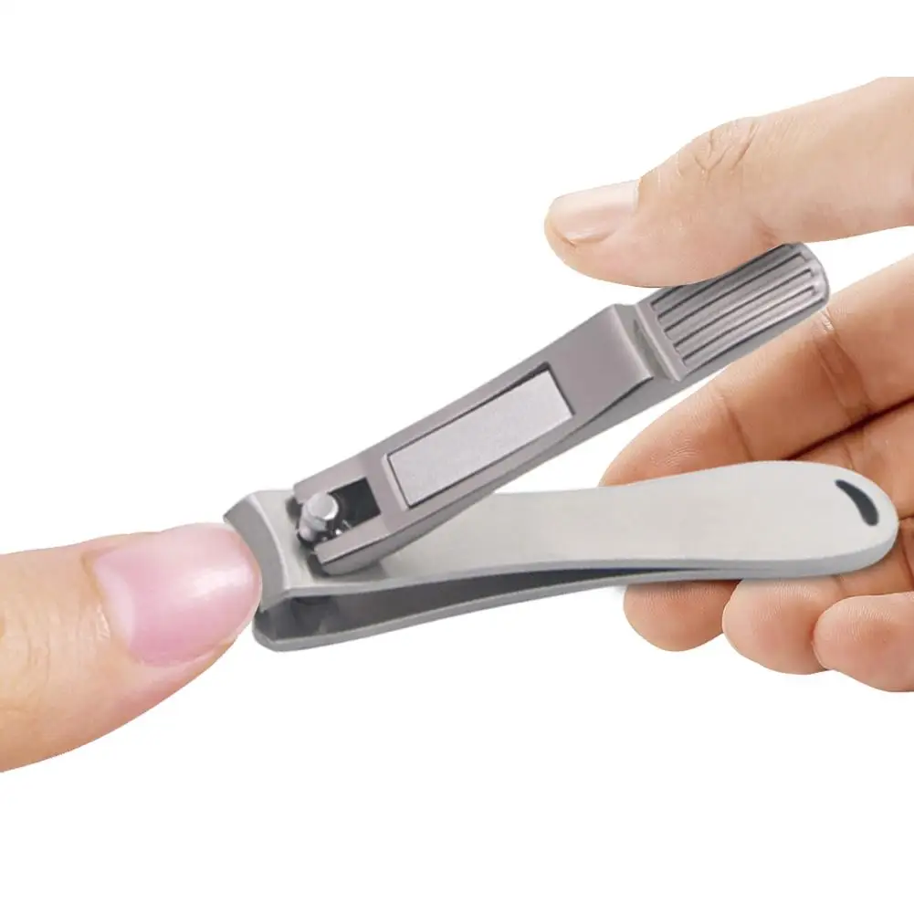 Jual Kecil Stainless Steel Nail Clipper Cutter Manicure Profesional Pemangkas Kualitas Tinggi Kaki Gunting Kuku dengan Klip Penangkap spesifikasi Kecil Stainless Steel Nail Clipper Cutter Manicure Profesional Pemangkas Kualitas Tinggi Kaki Gunting Kuku dengan Klip Penangkap