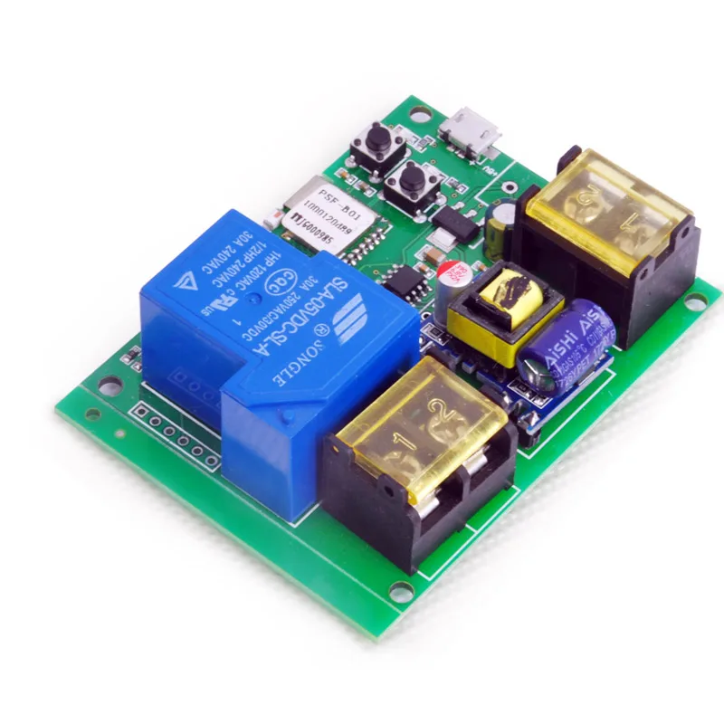 Wi Fi релейный модуль В 220 30A высокой мощности 4000 Вт умный DIY переключатель