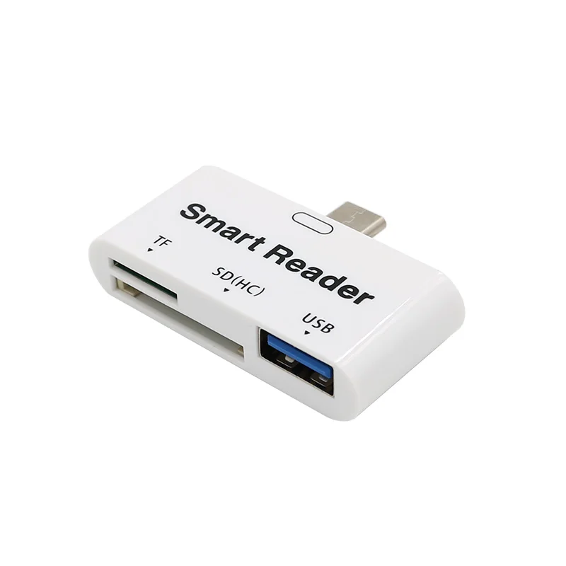 

2019 3-in-1 Typec HUB OTG Card Reader Type C 3.0 USB Type C Hub 2.0 3.0 Card Reader