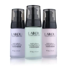 Face Smooth Primer Make up Base Pores Invisible Brighten Dull Skin Color Whitening Cream Wrinkle Cover Makeup BB Cream