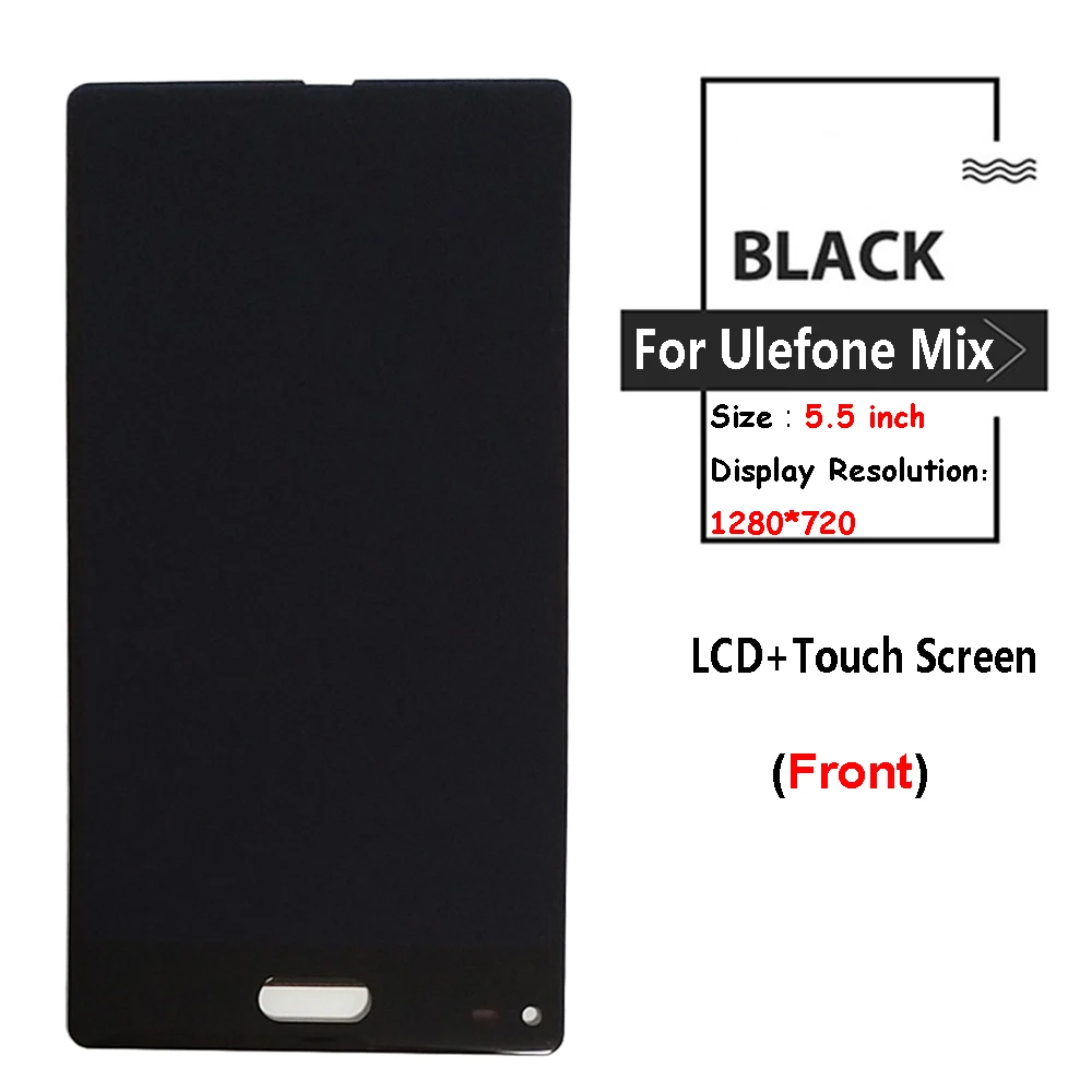 Для Ulefone Mix lcd дисплей+ сенсорный экран в сборе дигитайзер Замена для lcd Ulefone mix дисплей бесплатные инструменты