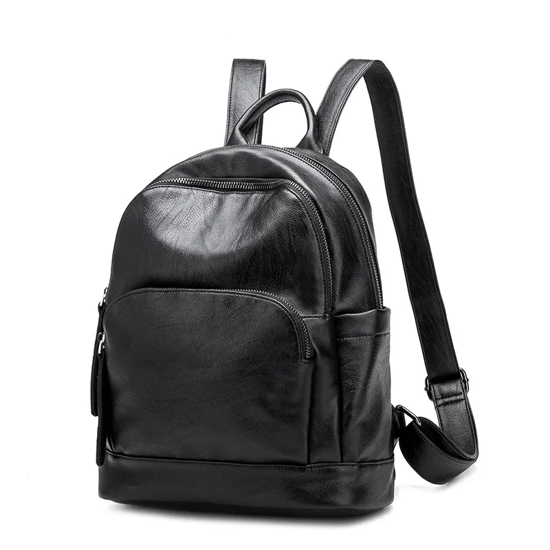 

Women Backpack Genuine Leather Backpacks Softback Bags Brand Name Bag Cow Leather Backpacks Girls Backpack new Bag Trendy C430